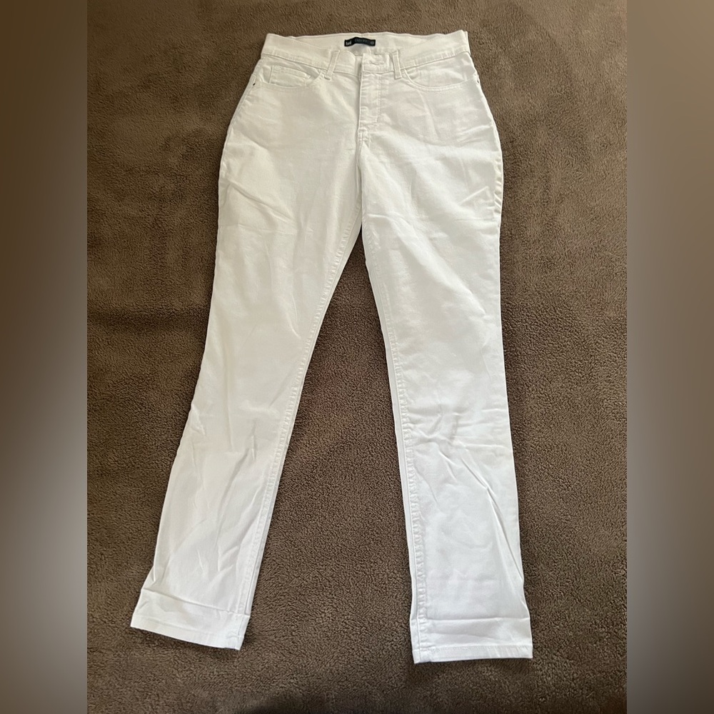Lee East Fit stretch white jeans